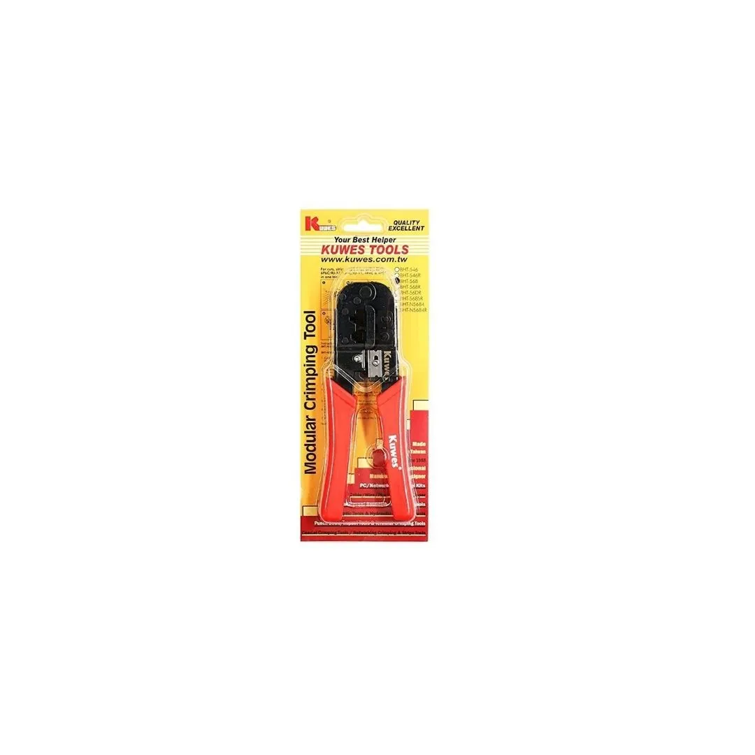 Kuwes BHT-568 Network Crimping Tool – RJ45, RJ11, RJ12